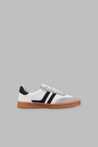 Кеды из натуральной кожи и замши