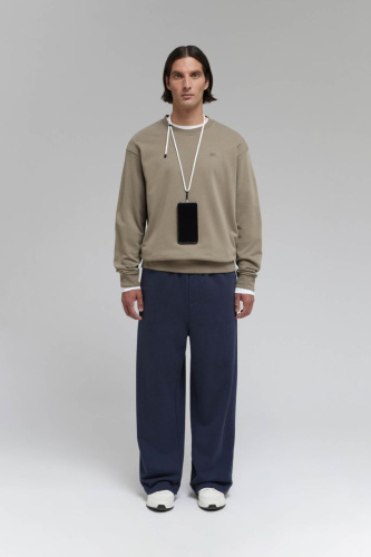 Трикотажные брюки из хлопка