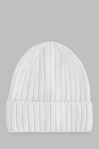 Шапка с отворотом с добавлением ангоры и шерсти