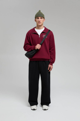 Толстовка с воротником на молнии