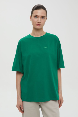 Оверсайз футболка с принтом