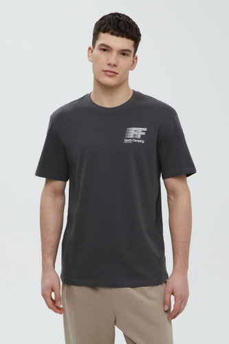 Футболка из хлопка с принтом