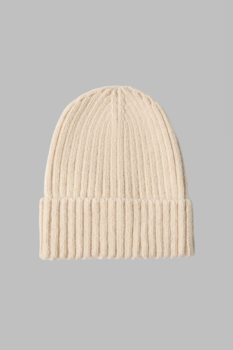 Шапка с ангорой и шерстью