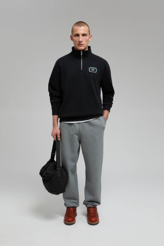 Толстовка с воротником на молнии