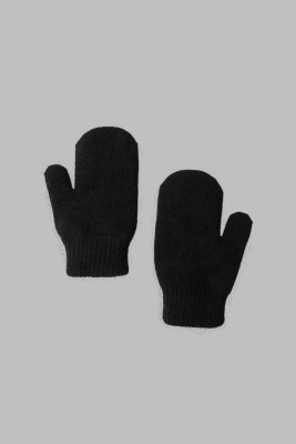 Варежки из ангоры и шерсти