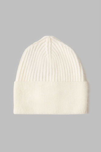 Шапка с ангорой и шерстью