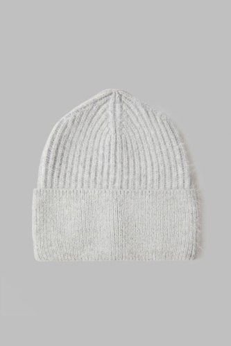 Шапка с ангорой и шерстью