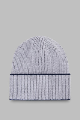 Шерстяная шапка с отделкой