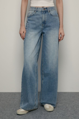 Джинсы loose fit женские