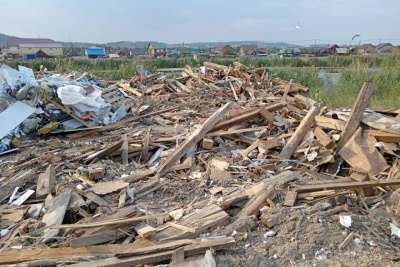 Незаконную отсыпку участка строительным мусором выявили в Якутске / ЯСИА Якутск Якутск Республика Саха (Якутия)