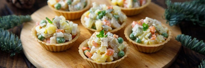 Рецепты оливье не как у всех + полезный вариант салата