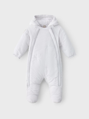 Комбинезон демисезонный для новорожденных Loony Nimbus gray