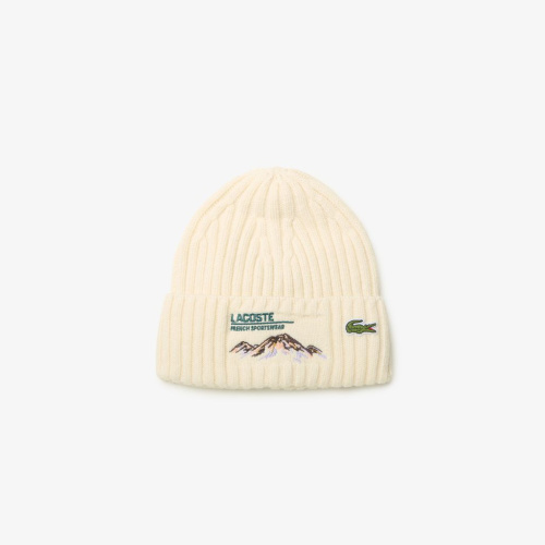 Вязаная шапка Lacoste