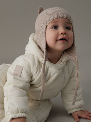 Шапка вязаная Doreen Sand Shell