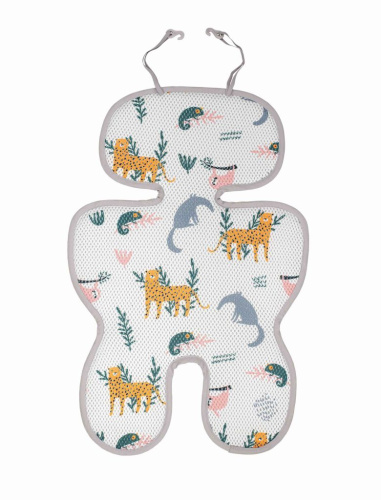 3D матрасик дышащий Double Animal friends