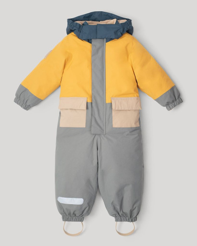 Комбинезон зимний Color block Yellow Mellow