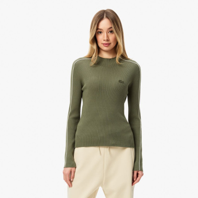 Женский свитер Lacoste классического кроя