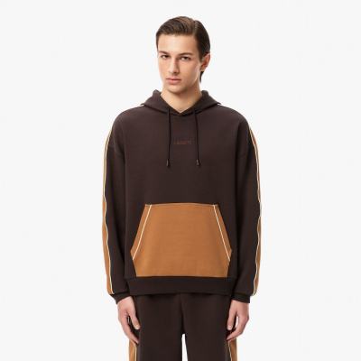 Мужской хлопковый свитшот Lacoste свободного кроя