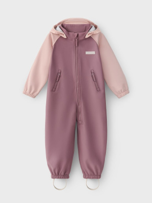 Комбинезон демисезонный Softshell Lilo Plum Pink