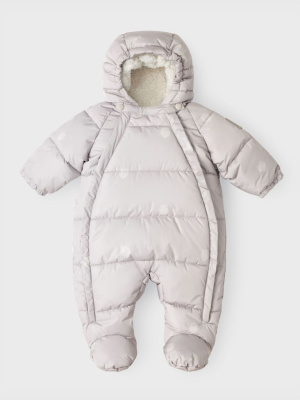 Комбинезон зимний для новорожденных Eddy Sand Berry