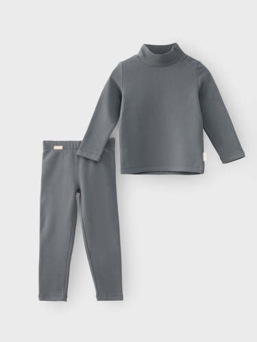 Комплект термобелья (фуфайка, кальсоны) Leokid Ova Deep Gray