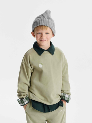 Свитшот Ozzie Moss Gray