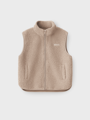 Жилет флисовый Flory Almond milk