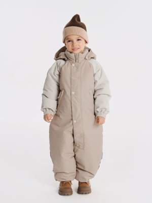 Комбинезон утепленный Leokid Color block Cashew