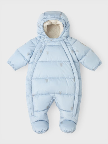 Комбинезон зимний для новорожденных Eddy Tiny Blue