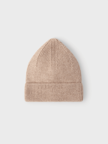 Шапка зимняя из шерсти Lemi Almond milk