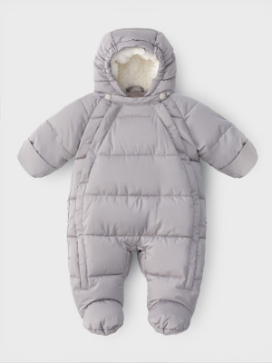 Комбинезон зимний для новорожденных Eddy Gray Mist