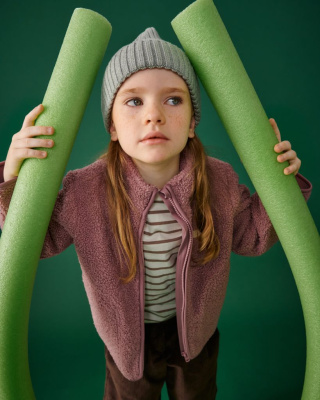 Шапка вязаная Beanie Ash Gray