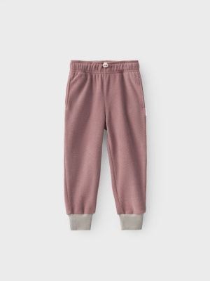 Брюки флисовые Lotte Wood Pink