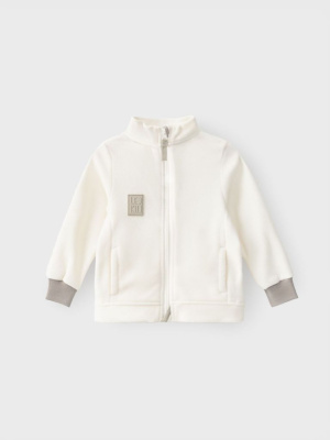 Флисовый джемпер Leokid Lotte Marshmallow