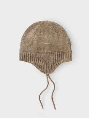 Шапка вязаная Pia Cashew