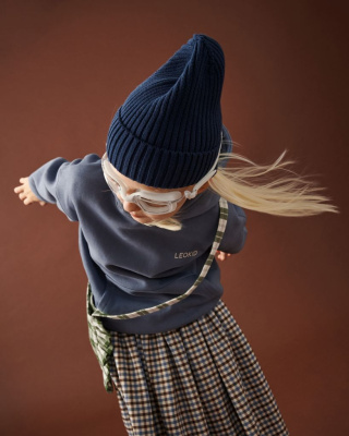 Шапка вязаная Beanie Navy Blue