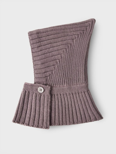 Шапка вязаная Woolwood Pink Slate