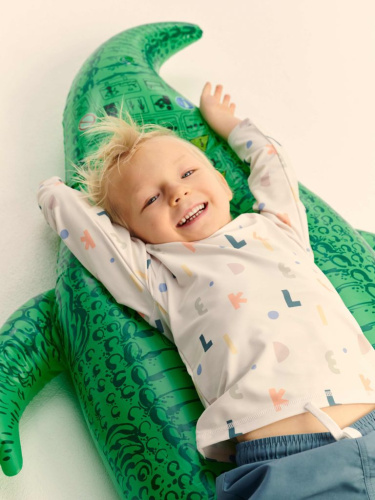 Лонгслив для плавания Rona Leo Letters