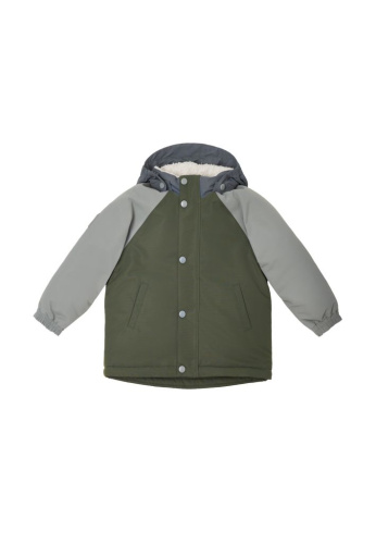 Куртка зимняя Color Block Green Scape