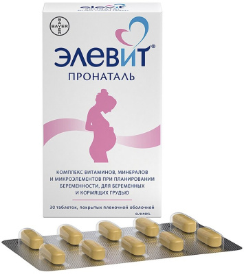 Элевит Пронаталь таб. п/о №30