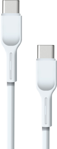 Кабель BoraSCO USB-C / USB-C 1 м Белый