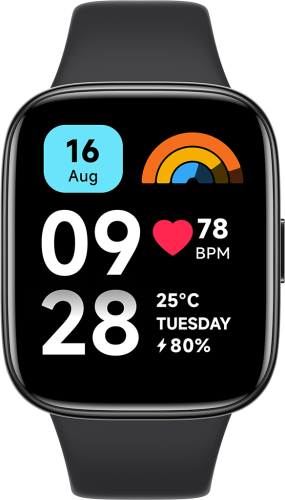 Умные часы Xiaomi Redmi Watch 3 Active Чёрные