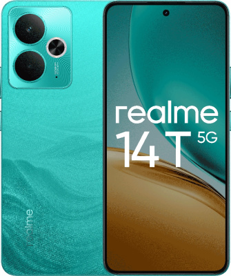 Смартфон realme 14T 8/256 ГБ Зелёный