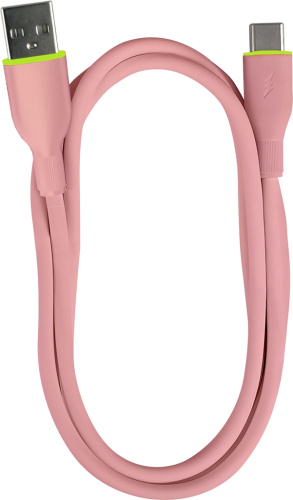 Кабель Gal USB / USB-C 1,2 м Розовый