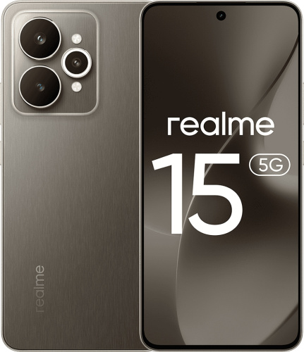 Смартфон realme 15 12/256 ГБ Чёрный