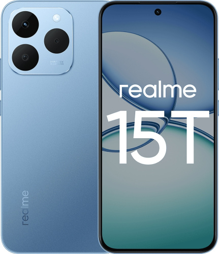 Смартфон realme 15T 8/256 ГБ Голубой