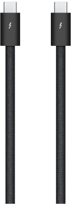 Кабель Apple Thunderbolt 4 Pro USB-C / USB-C 1 м Чёрный