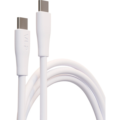 Кабель VLP Color Line USB-C / USB-C 1 м Белый