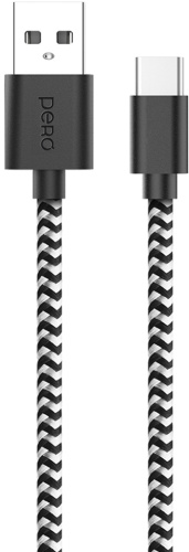 Кабель Pero DC-04 USB / USB-C 1 м Серебристый