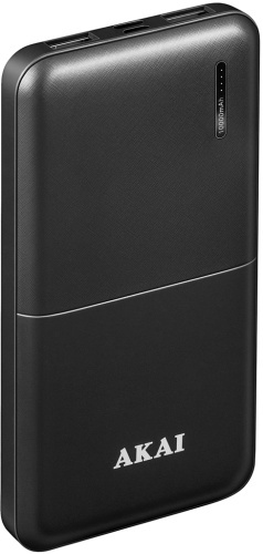 Портативное зарядное устройство Akai BE-10000 10000mAh Чёрный